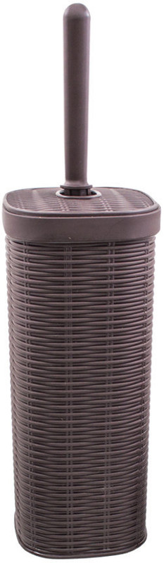 Йоржик з підставкою TRENTO Rattan Brown (Tr50543)